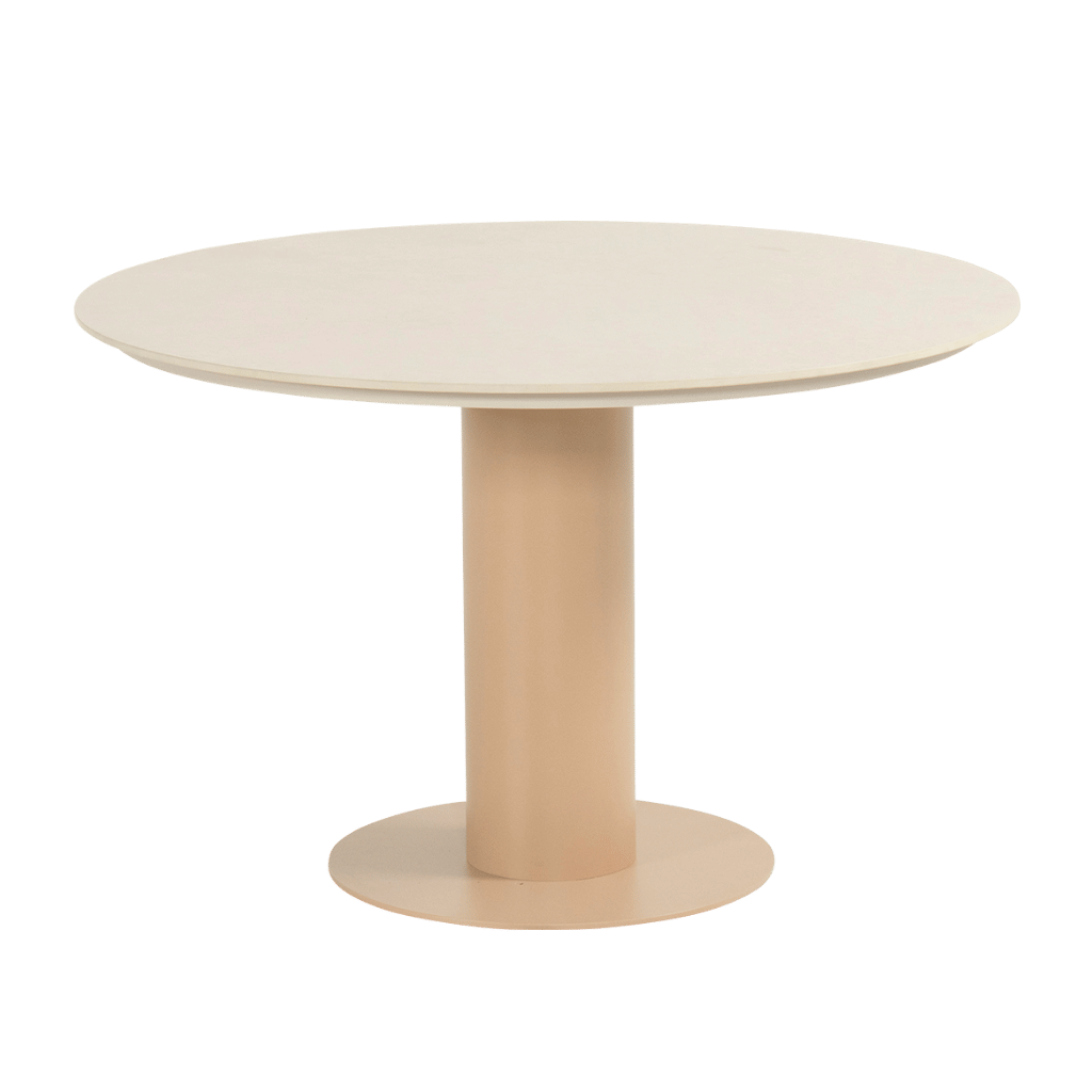 Hartman Eettafel Girona Rond Cappuccino 120 x 75 cm