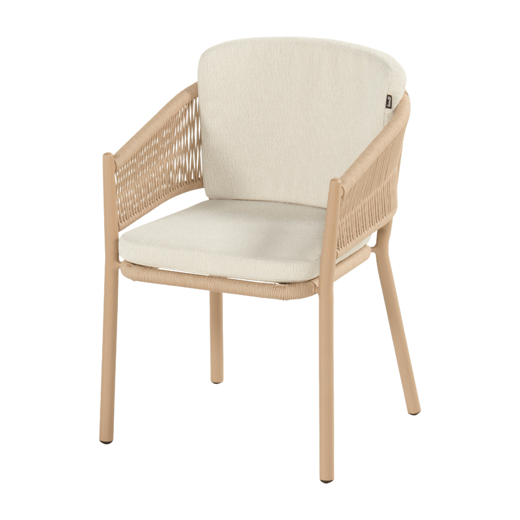 Hartman Eettaftelstoel Altea Rope Cappuccino