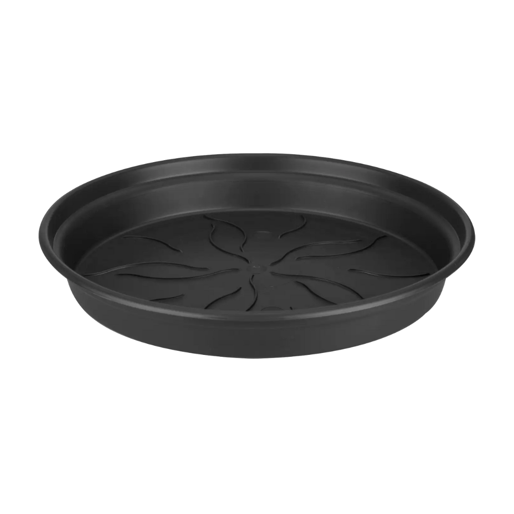 Elho Green Basics schotel zwart 14 cm