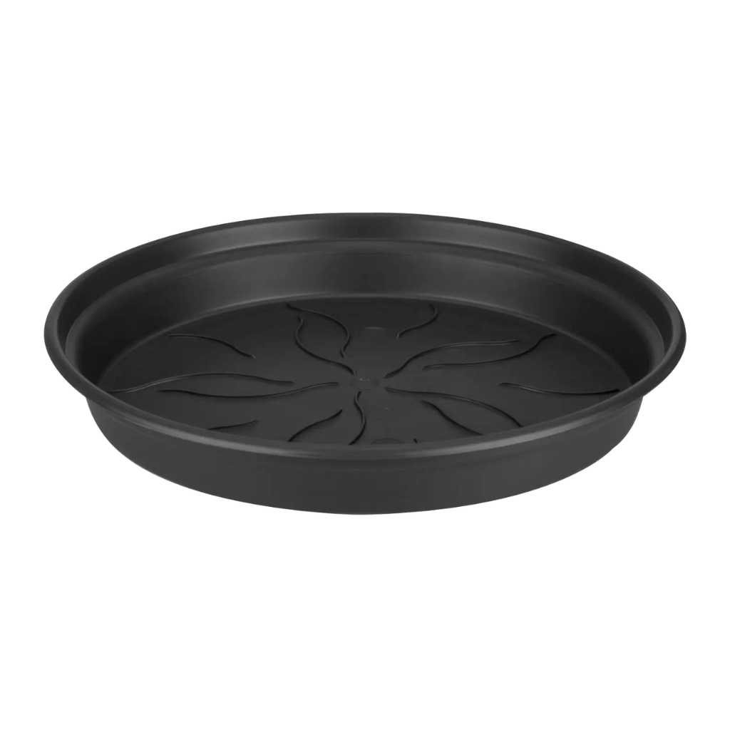 Elho Green Basics schotel zwart 22 cm