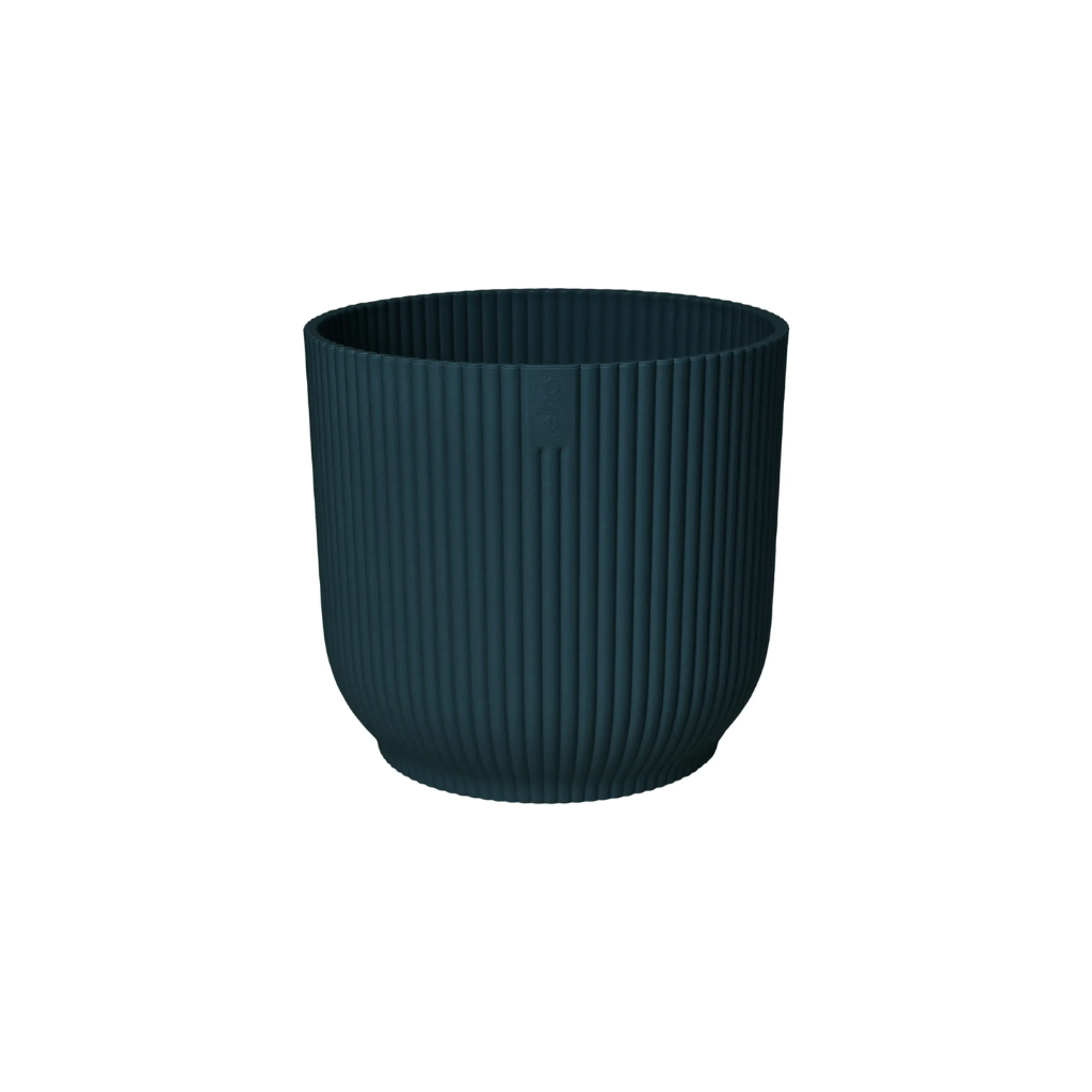 Elho Vibes Fold Rond 18 Diepblauw