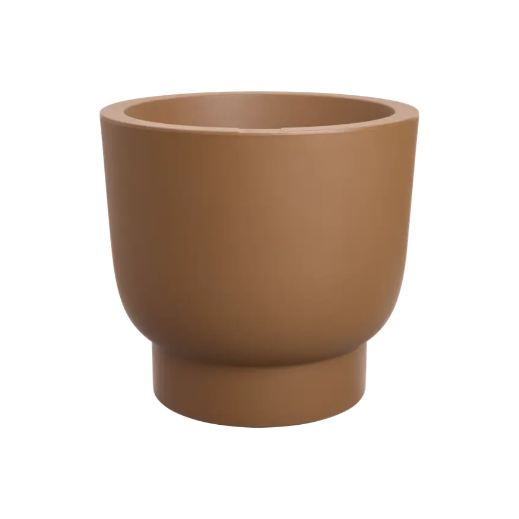 Elho Amber Grail 40 Karamel - ø 38 x H 36 cm - 100% gerecycled