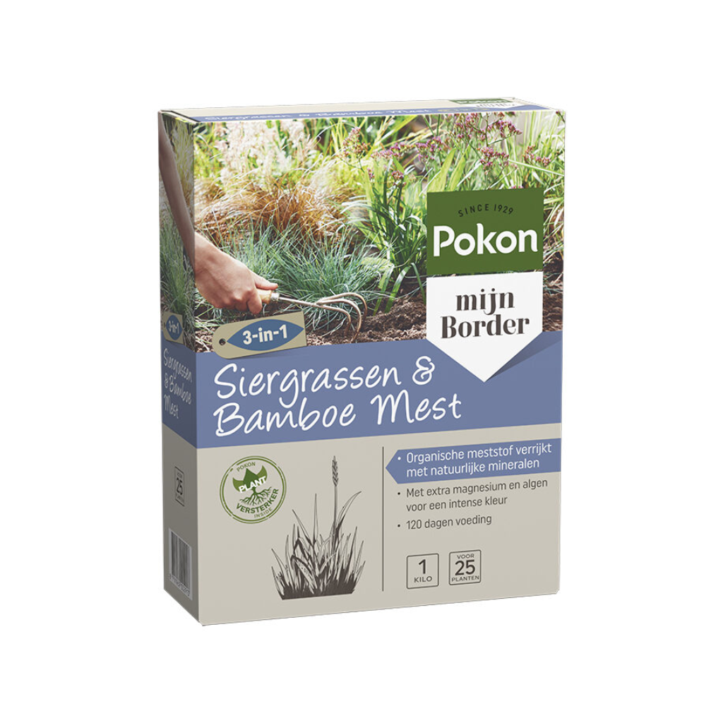 Pokon Siergrassen & Bamboe Mest 1kg