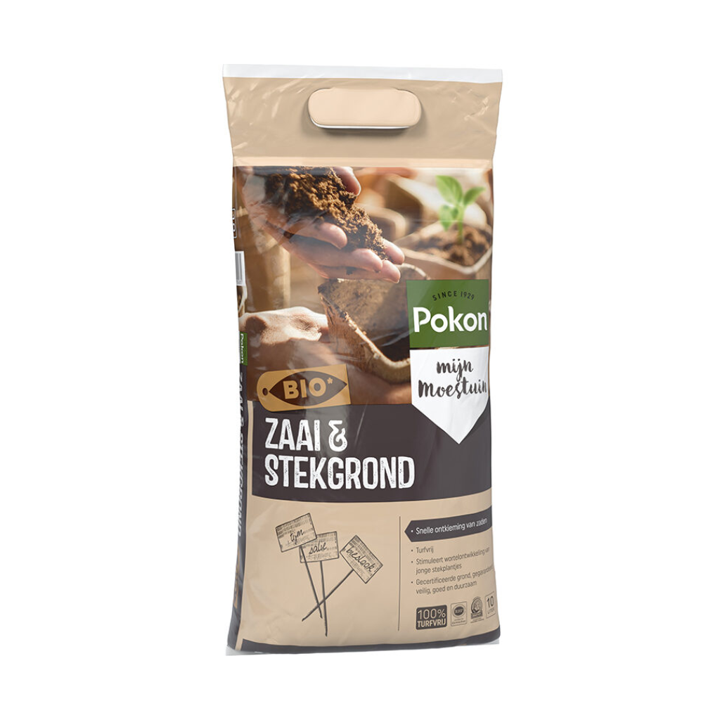 Pokon Bio MPS RHP Turfvrij Zaai & Stekgrond 10L
