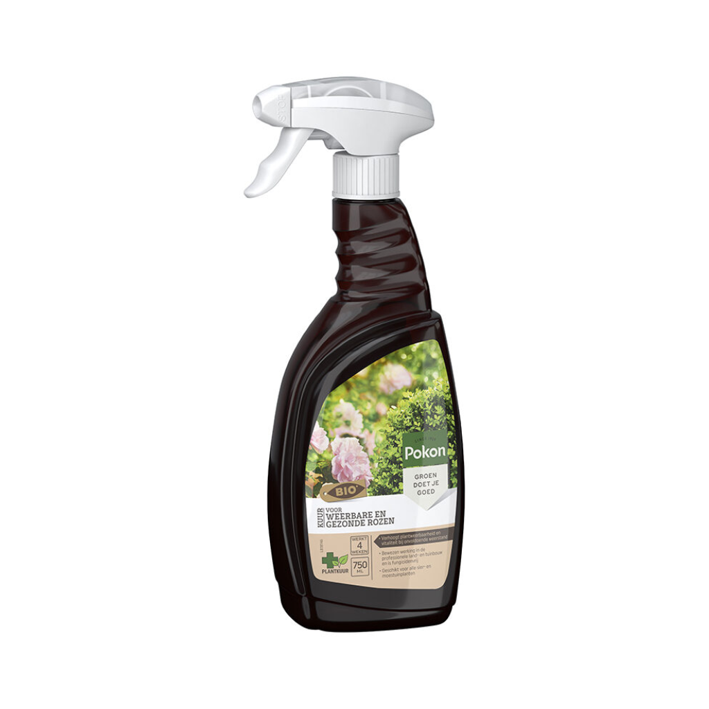 Pokon Bio Kuur Voor Weerbare en Gezonde Rozen Spray 750ml
