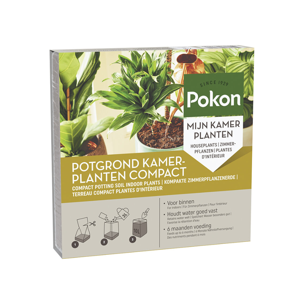 Pokon Kokos Potgrond Kamerplanten Compact 10L