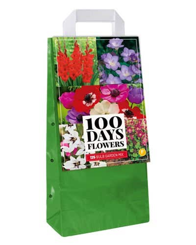 Draagtas 125 Bloembollen 'Bulb Garden Mix'