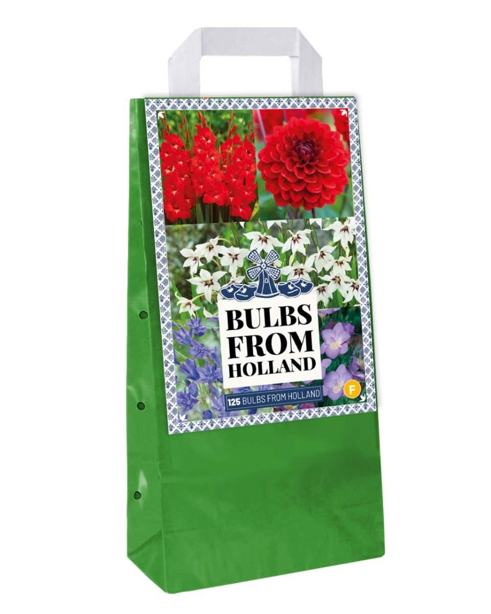 Draagtas 125 Bloembollen 'Bulbs From Holland'