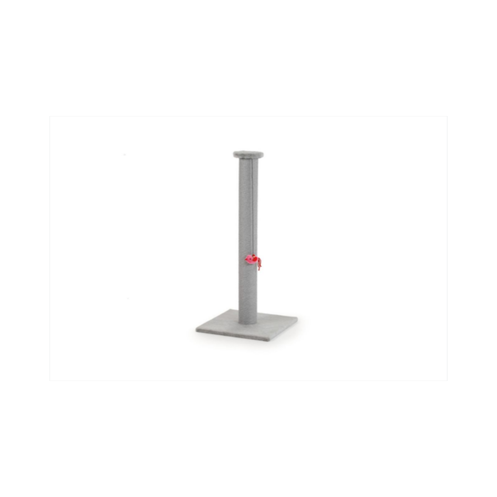 Beeztees Krabpaal Serpa XL Grijs met Speelbal 40 x 40 x 90 cm
