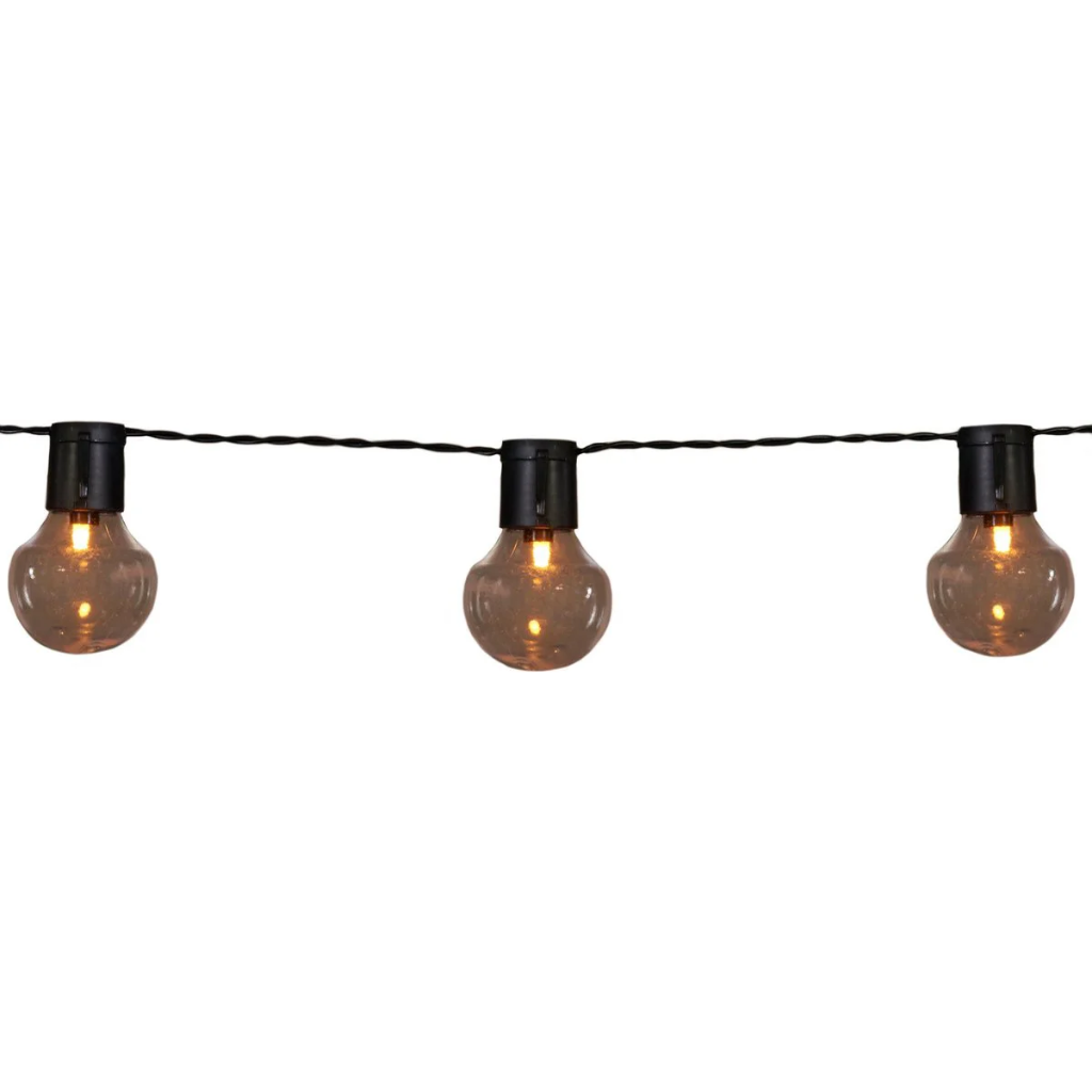 Anna's Collection feestverlichting spiraal 20 lampjes warm wit 10 m