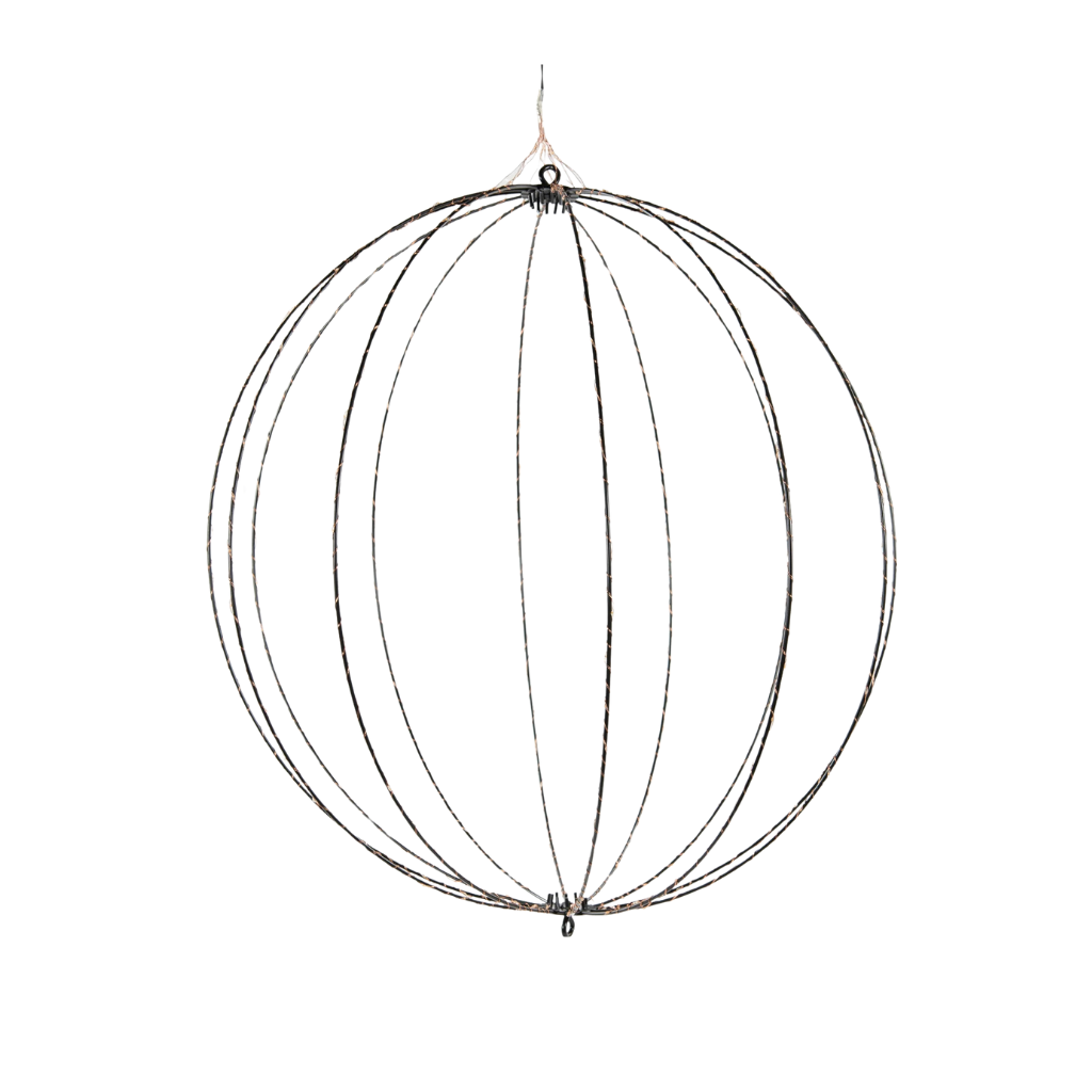 Lichtbol LED Ø40cm Zwart