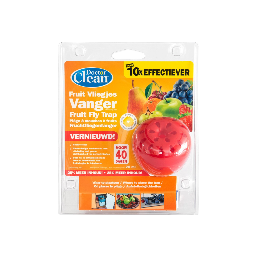 Dr. Clean Fruit Vliegjes Vanger 1 stuk  