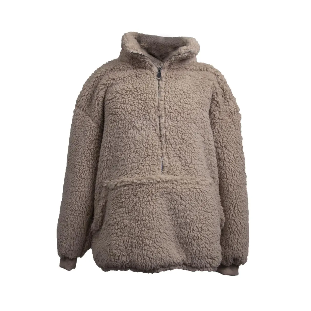 Unique Living Hoodie Willow taupe 60 x 67 cm