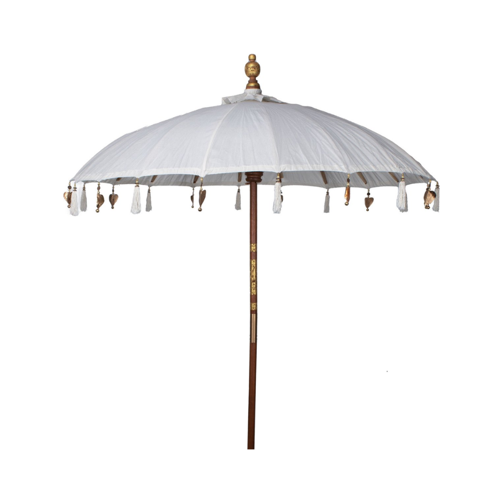 Van der Leeden Parasol Bali White Wit 185 x 260 cm