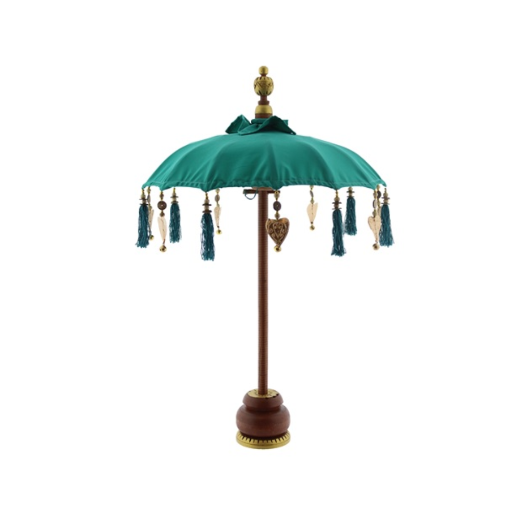Van der Leeden Parasol Bali Small Azure Blauw 75 x 50 cm