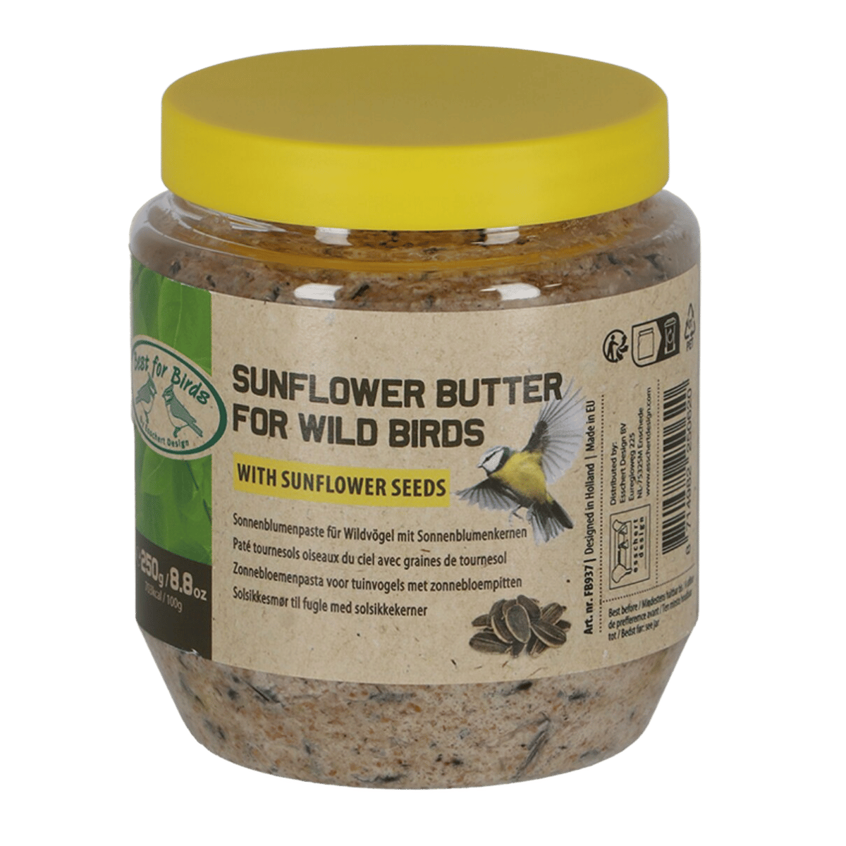 Esschert Design Zonnebloempasta Voor Tuinvogels 340 gram