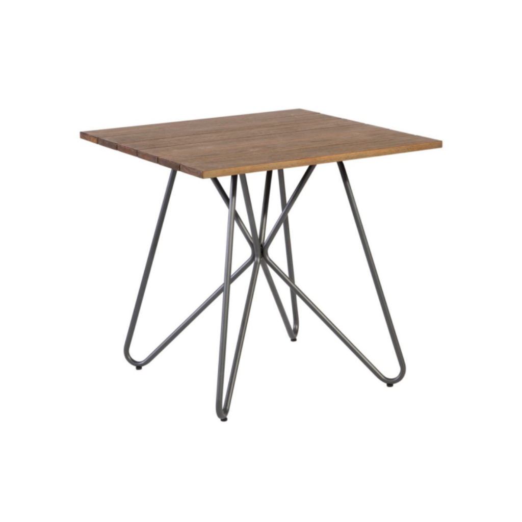 Exotan Diningtable Slimm Bruin 80 x 80 x 75 cm