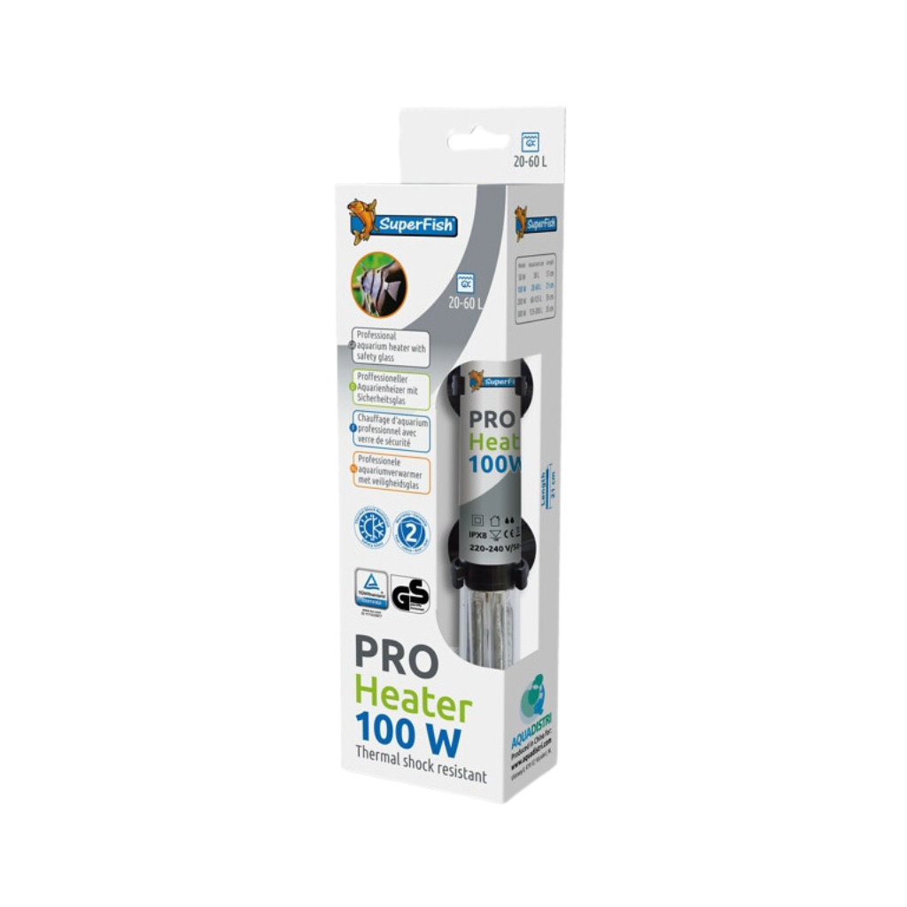 Superfish Pro Heater 100W 20-60L 21 cm
