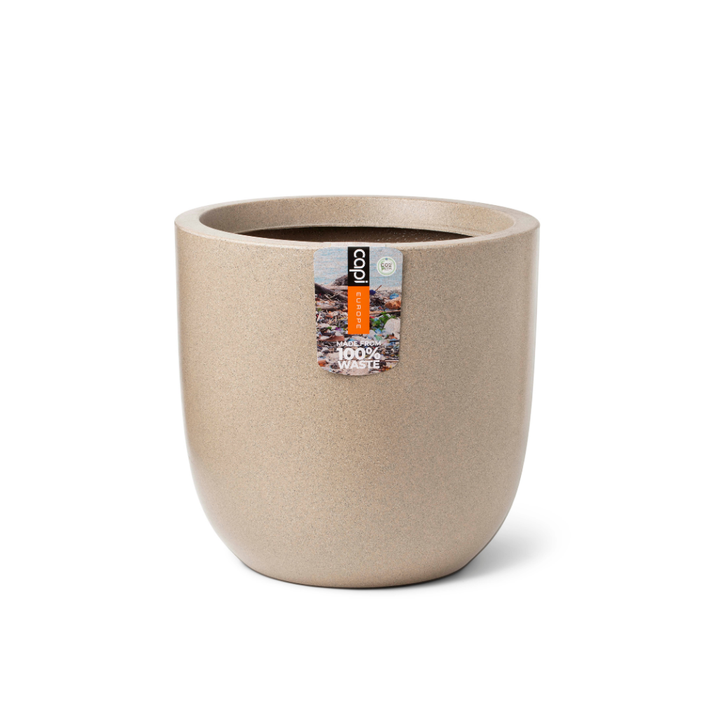 Capi Europe Pot bol Waste Smooth NL terrazzo beige