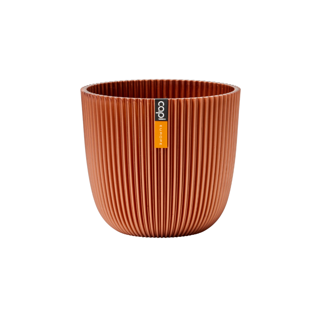 Capi Europe Pot bol Groove metallic koper