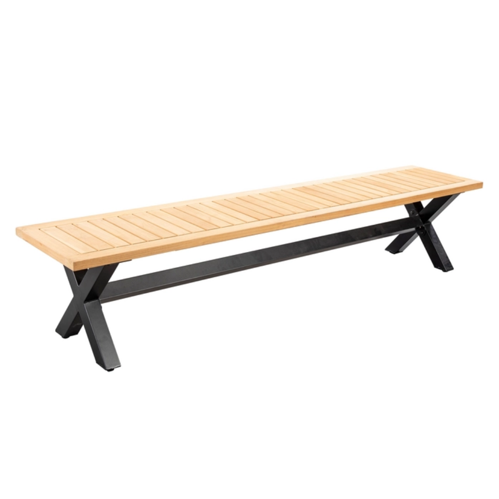 Yoi Tuinbank 4-zits Wakai Naturel 217 x 45 x 45 cm