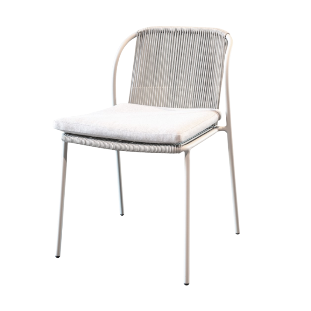 Yoi Stapelstoel Vedella Beige 81 x 62 x 61 cm