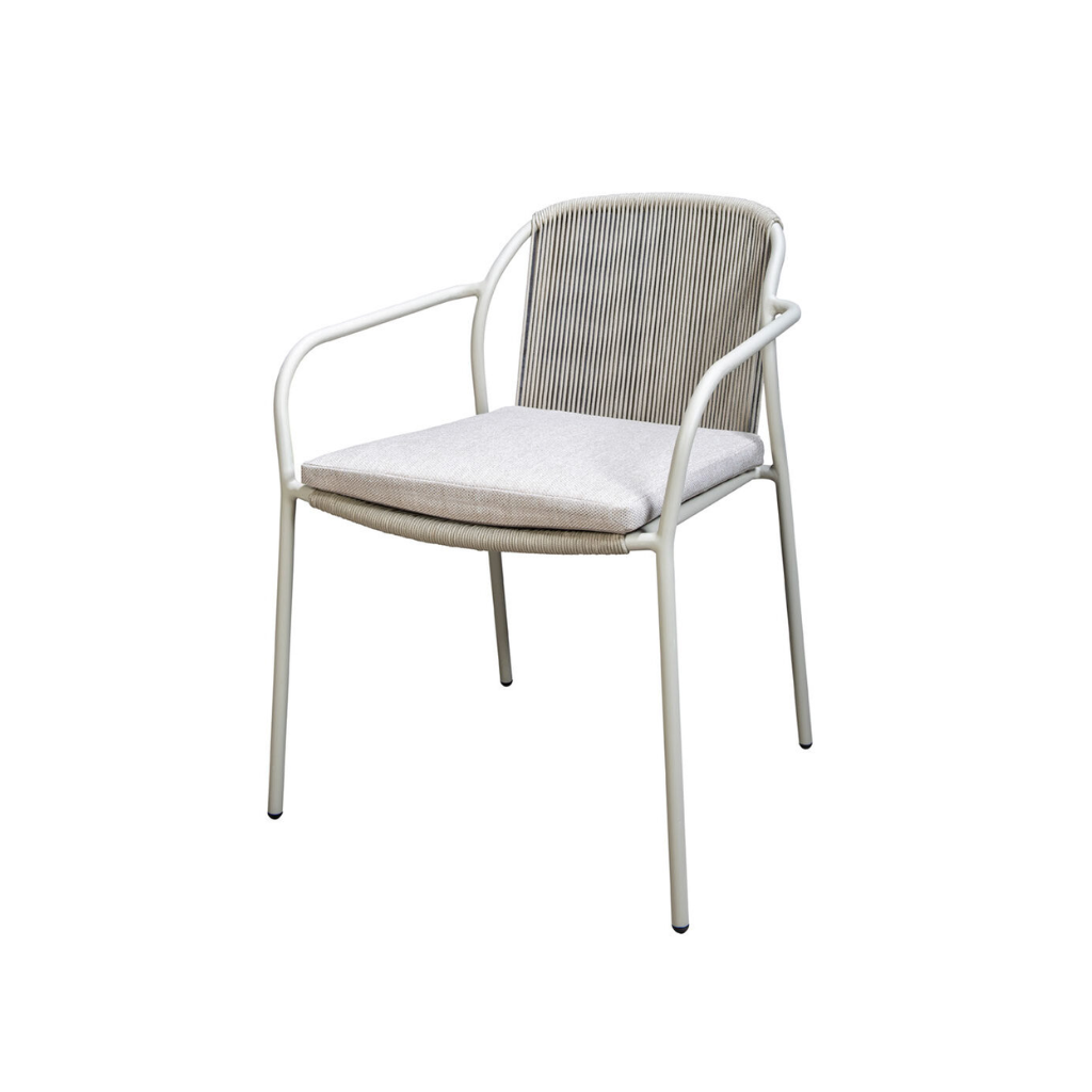 Yoi Eettafelstoel Vedella Beige 81 x 62 x 61 cm