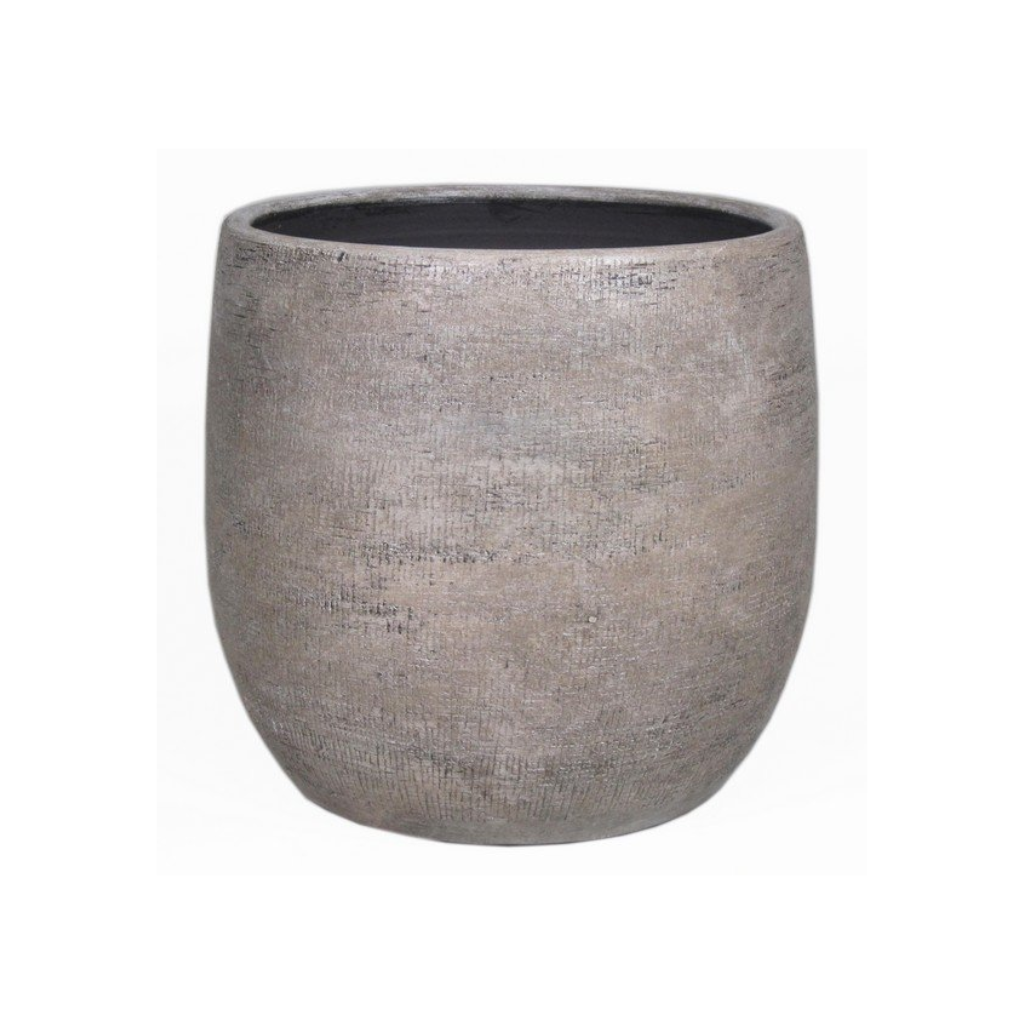 Bela Arte Pot Mira Industrieel Wit 39 x 36 cm