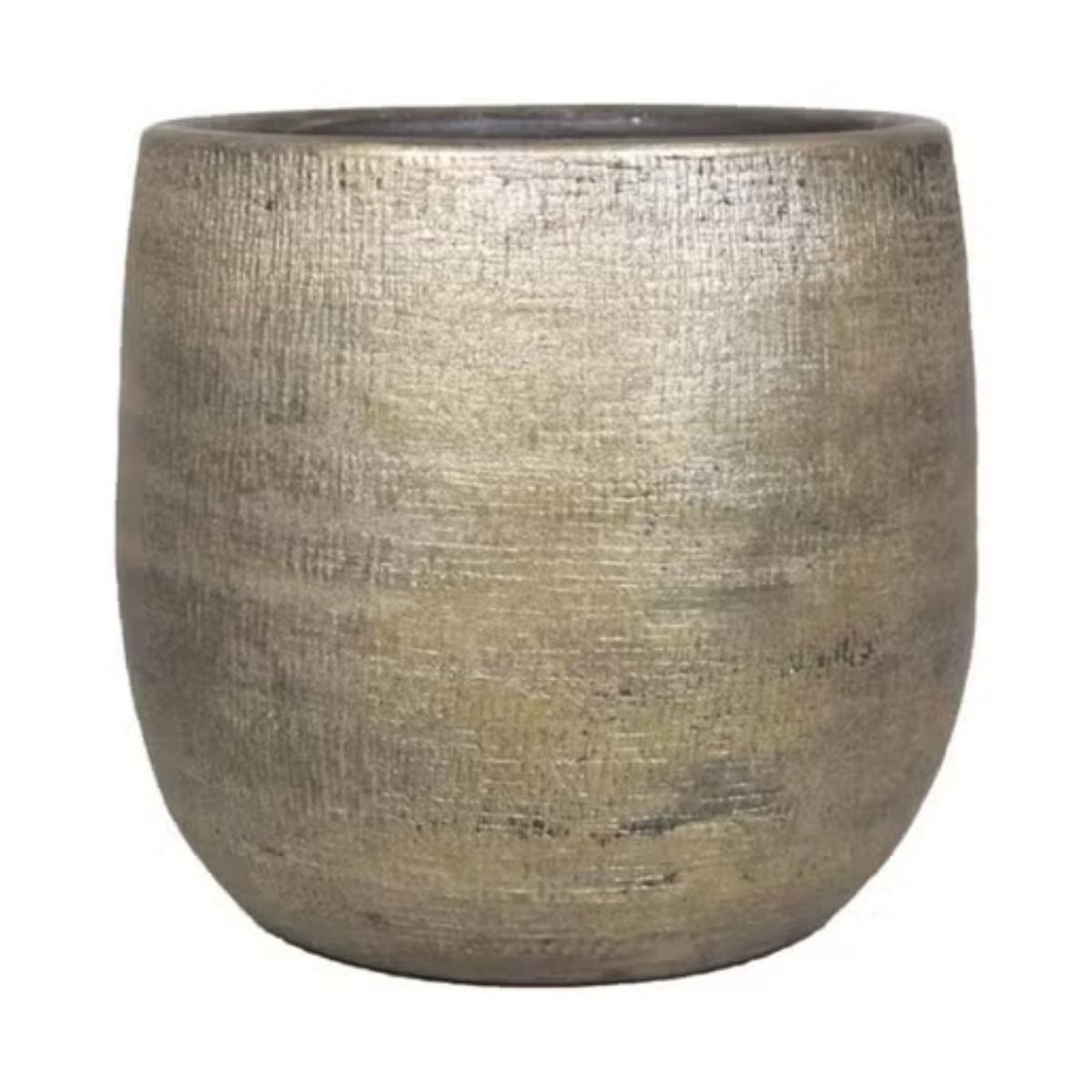 Bela Arte Pot Mira Industrieel Goud 29 x 27 cm