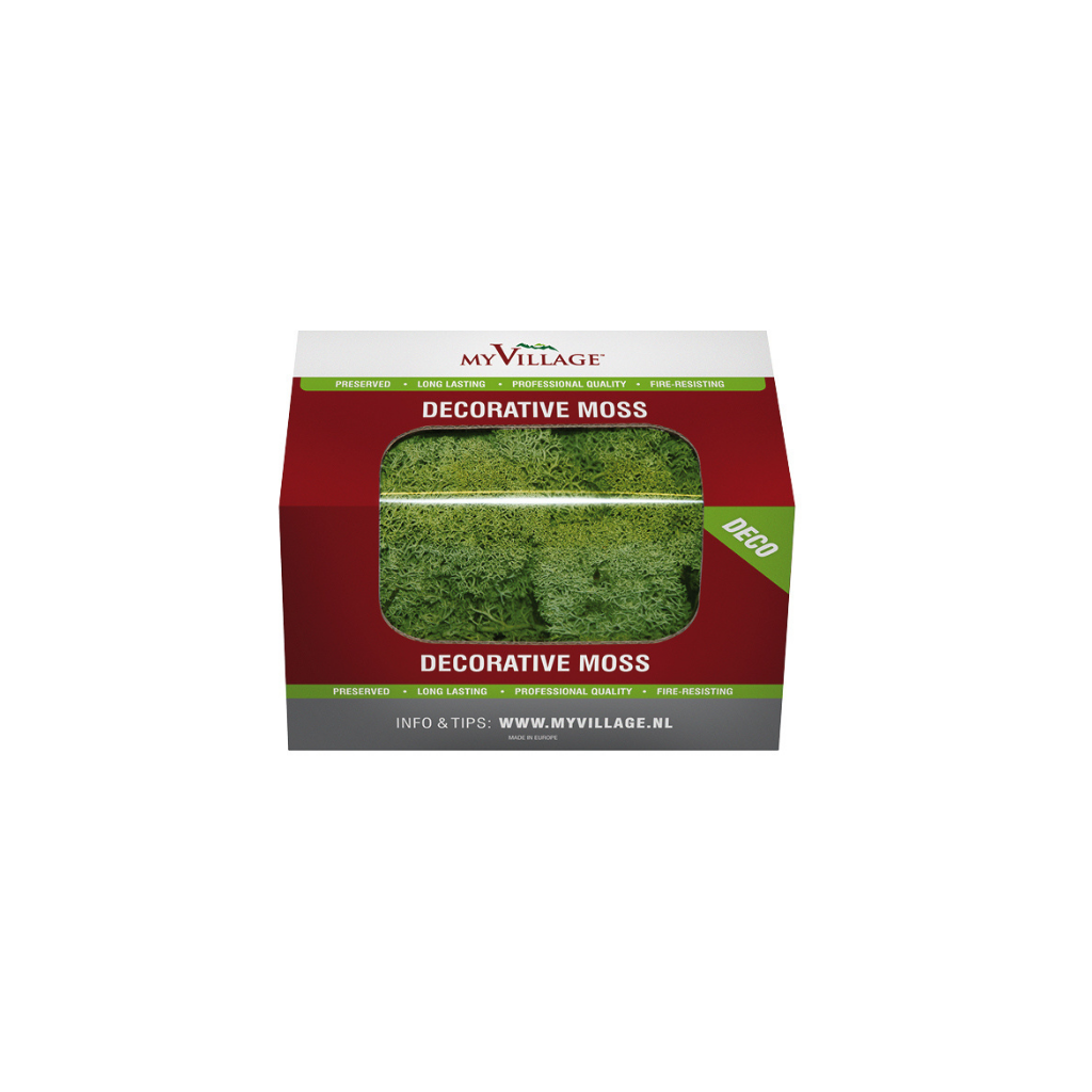 My Village Rendiermos Groen 50 gram