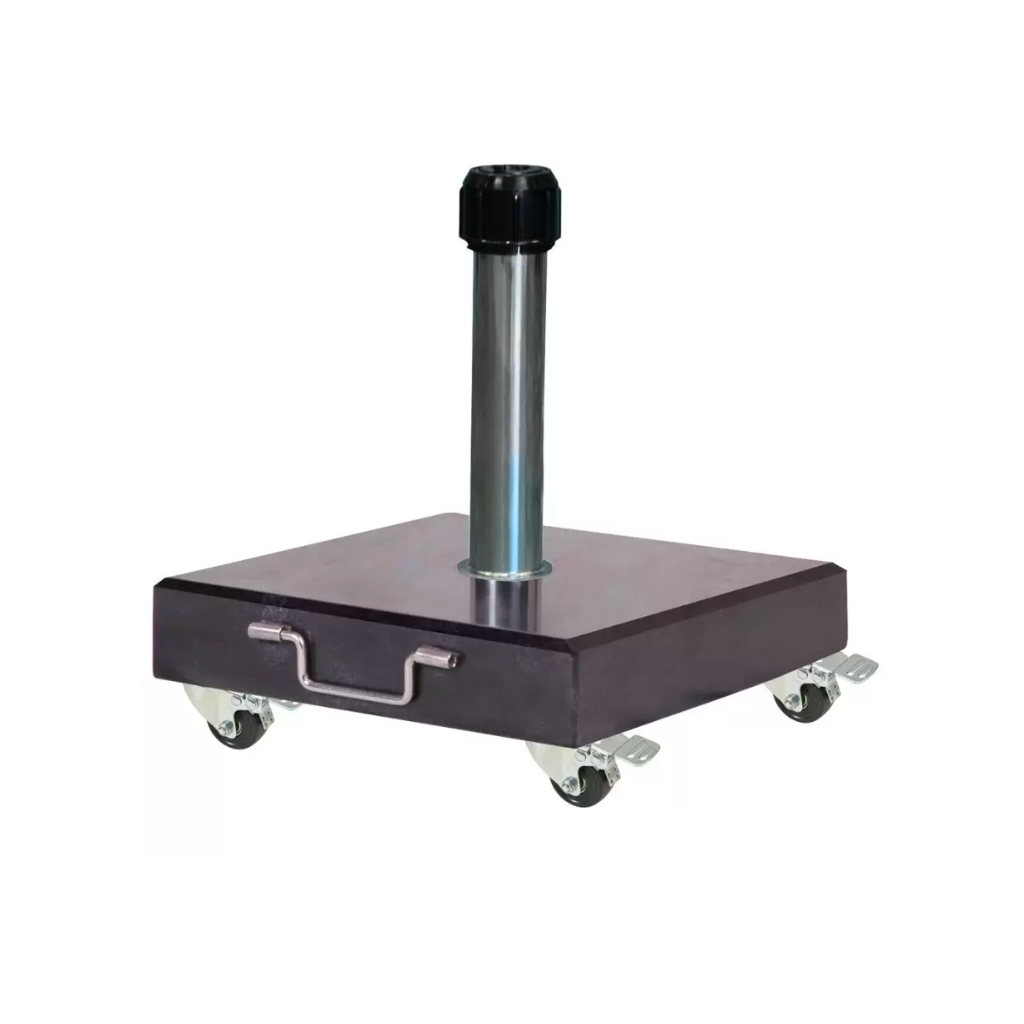 Platinum Parasolvoet Rome Zwart 55 x 55 x 38 cm