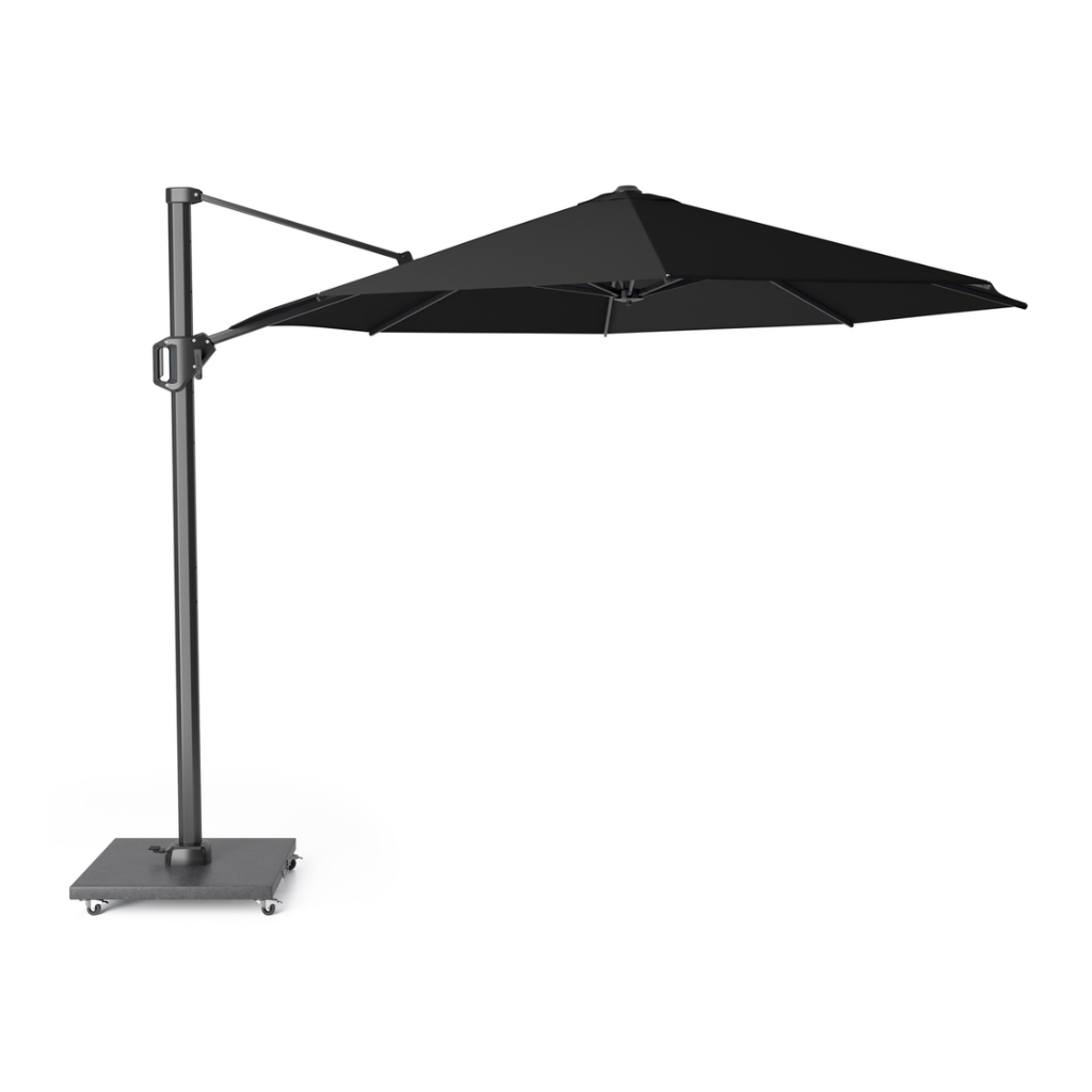 Platinum Zweefparasol Challenger T1 Zwart ⌀500 cm