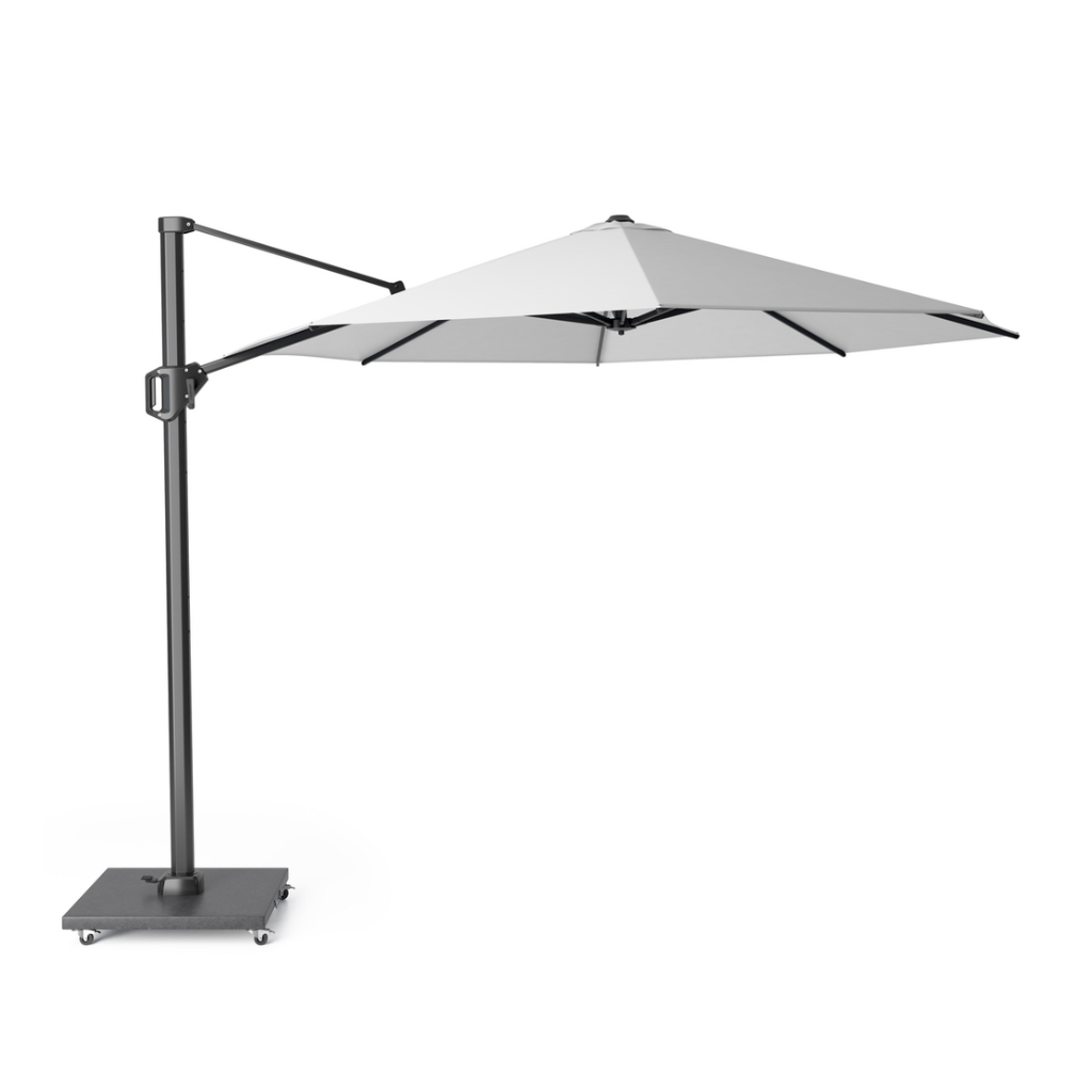 Platinum Zweefparasol Challenger T¹ Wit 350 x 350 cm