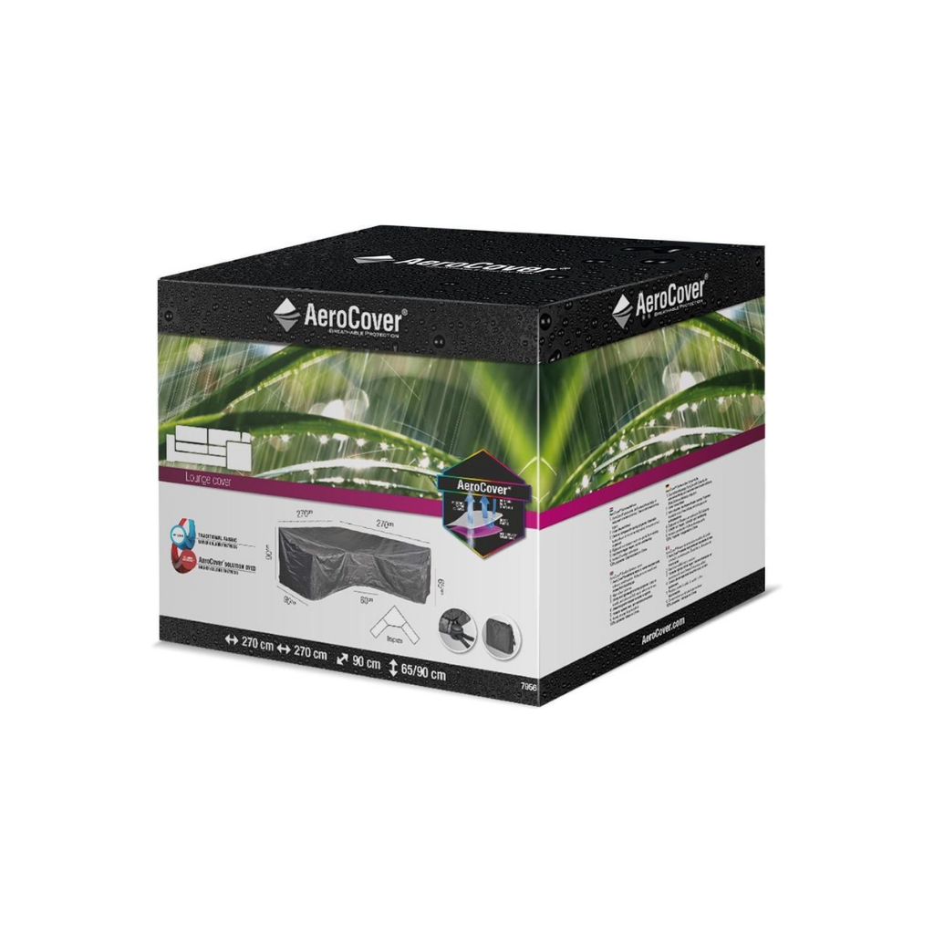 AeroCover Loungesethoes 270 x 270 x 90 x 65/90 cm