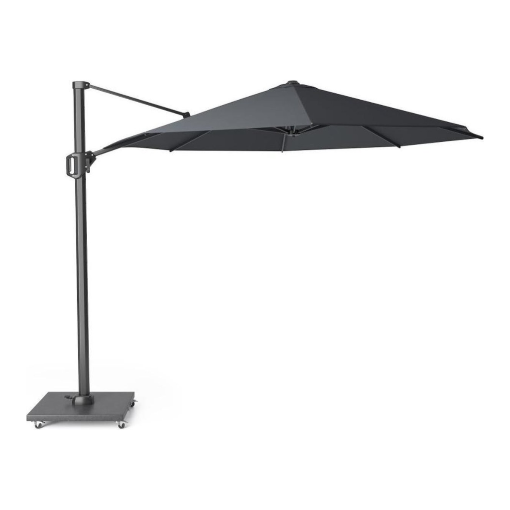 Platinum Zweefparasol Challenger T¹ Antraciet 350 x 350 cm