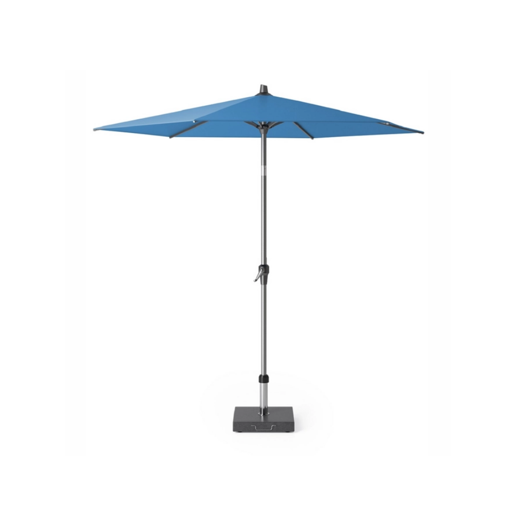 Platinum Stokparasol Riva Blauw 250 x 250 cm