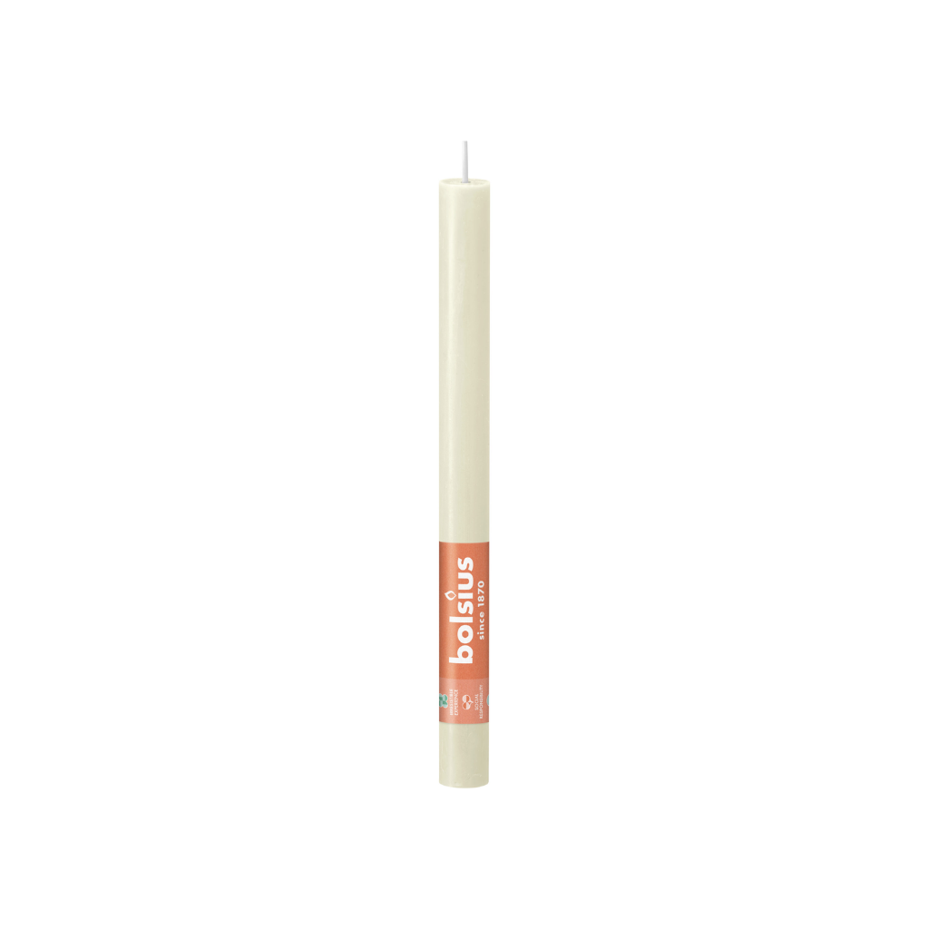 Bolsius Rustiek tafelkaars Soft Pearl