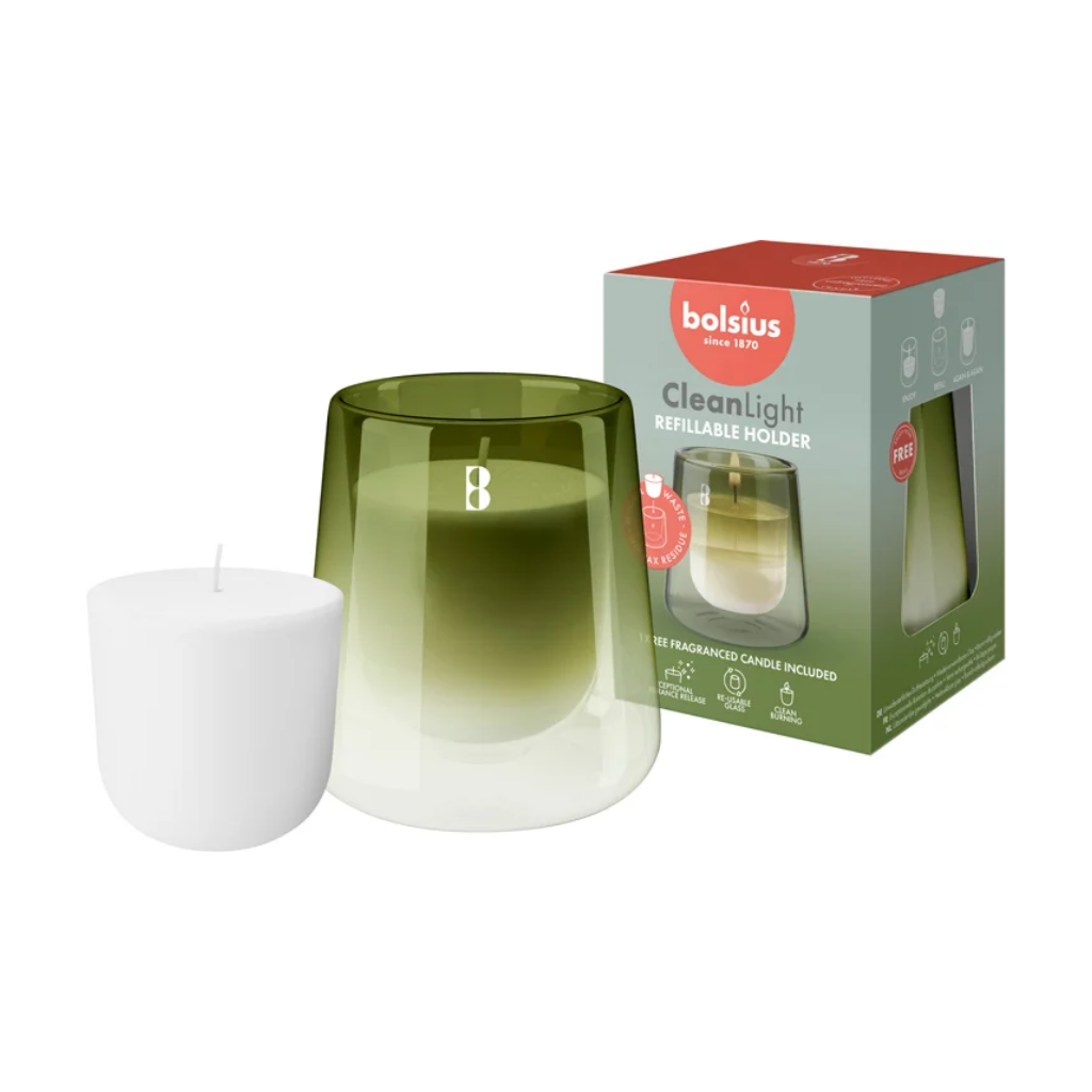 Bolsius Starterkit Clean Light Gardenia - Fig