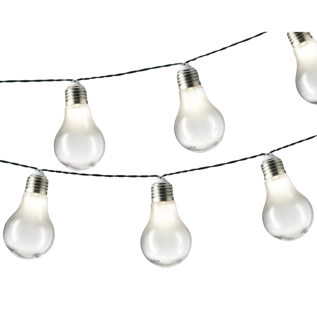 Lumineo Solar lichtsnoer zilver 4.5 m