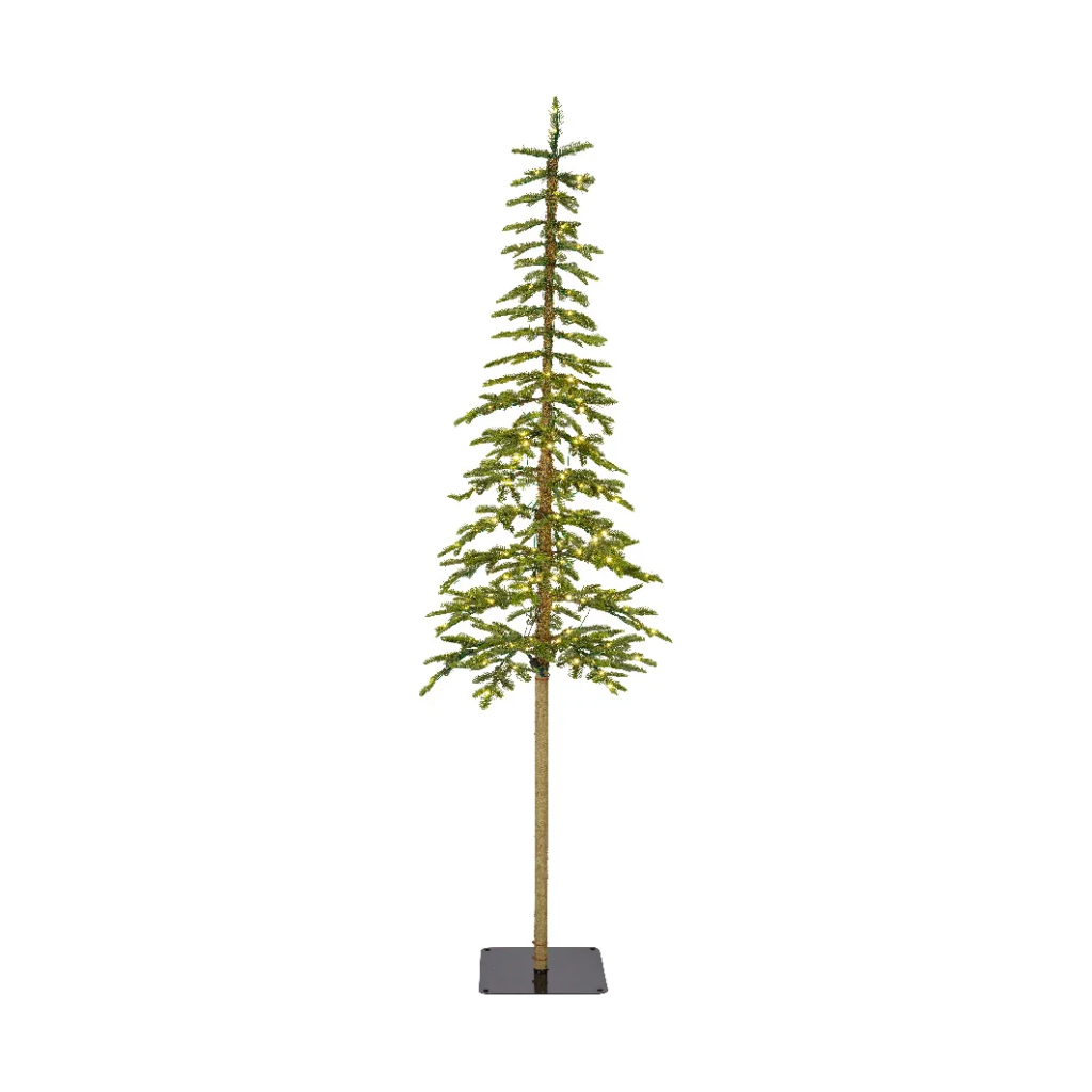 Everlands kunstkerstboom Alpine met verlichting 180 x 41 cm