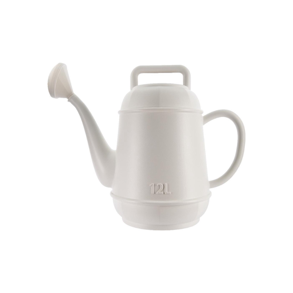 Tuingieter Kunststof Wit met tuit 12L