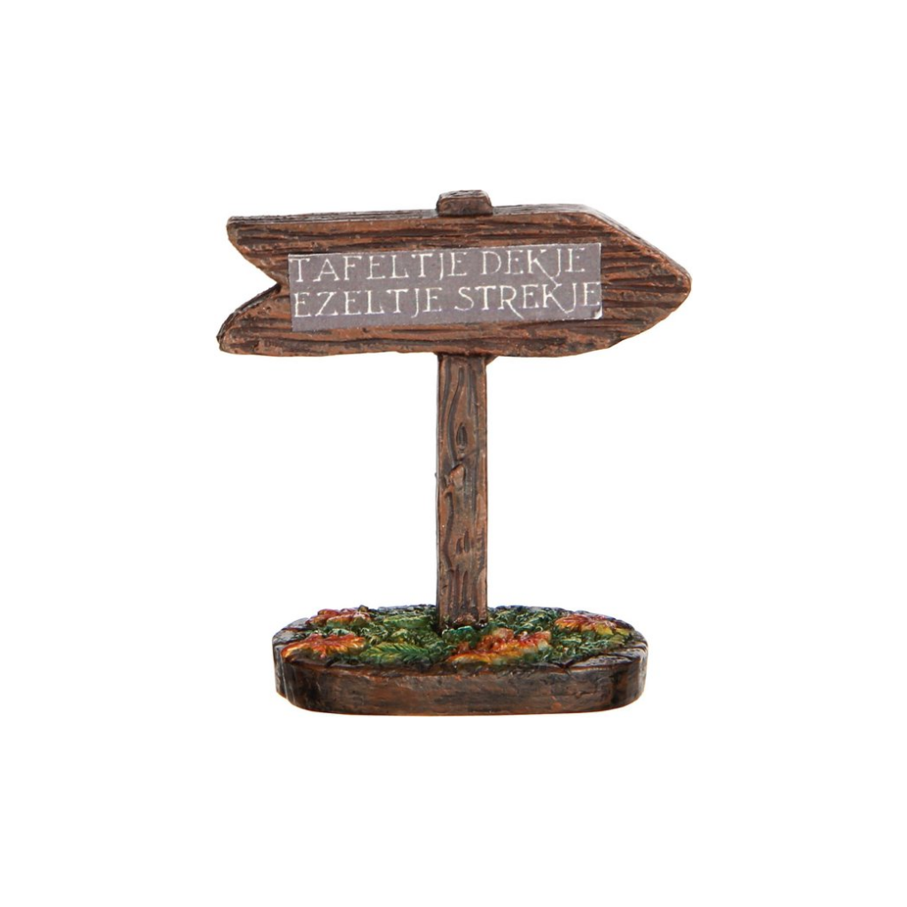 Efteling Wegwijzer 4 x 2 x 4,5 cm