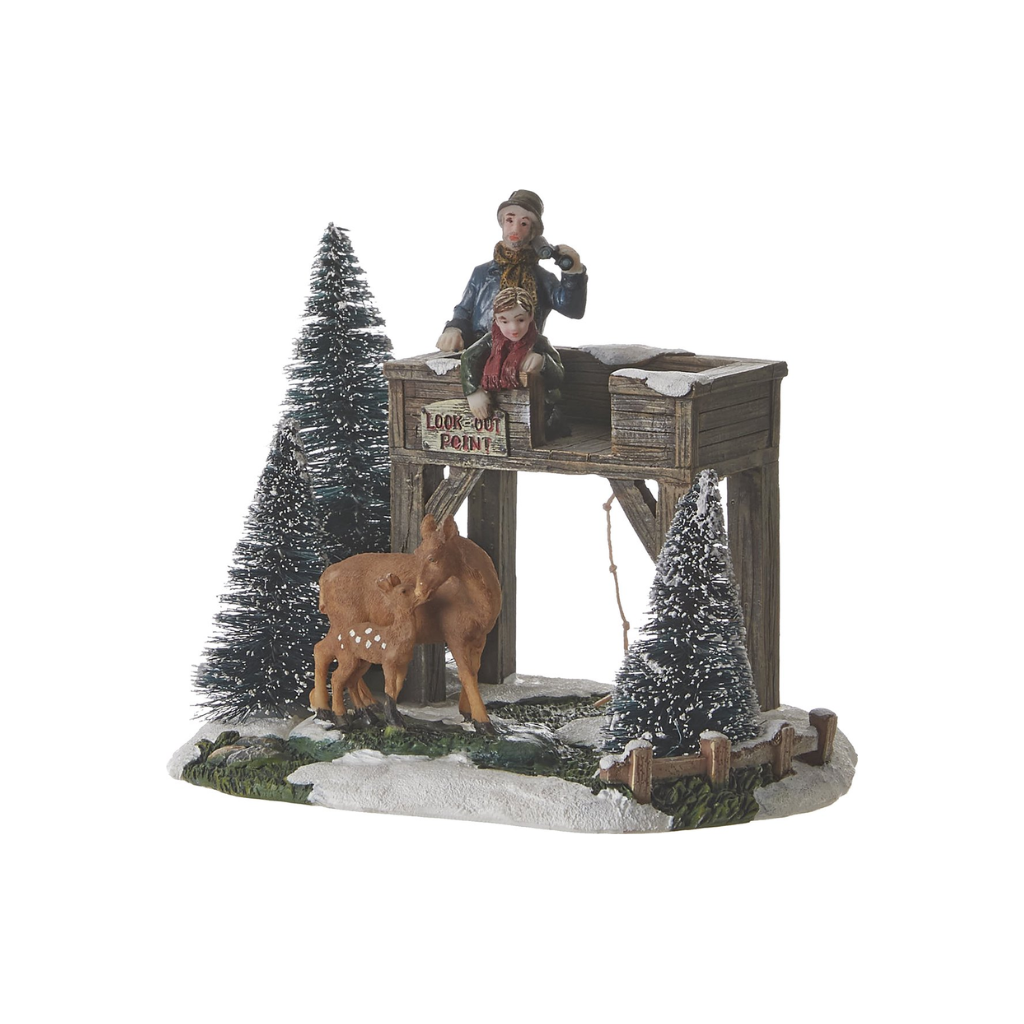 Luville Miniatuur Uitkijkpunt in Punt 14 x 11.5 x 12 cm