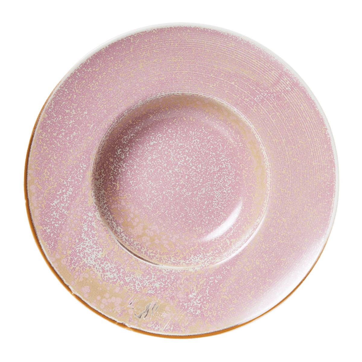 HKliving Pastabord Chef Ceramics Rustic Pink 28 cm
