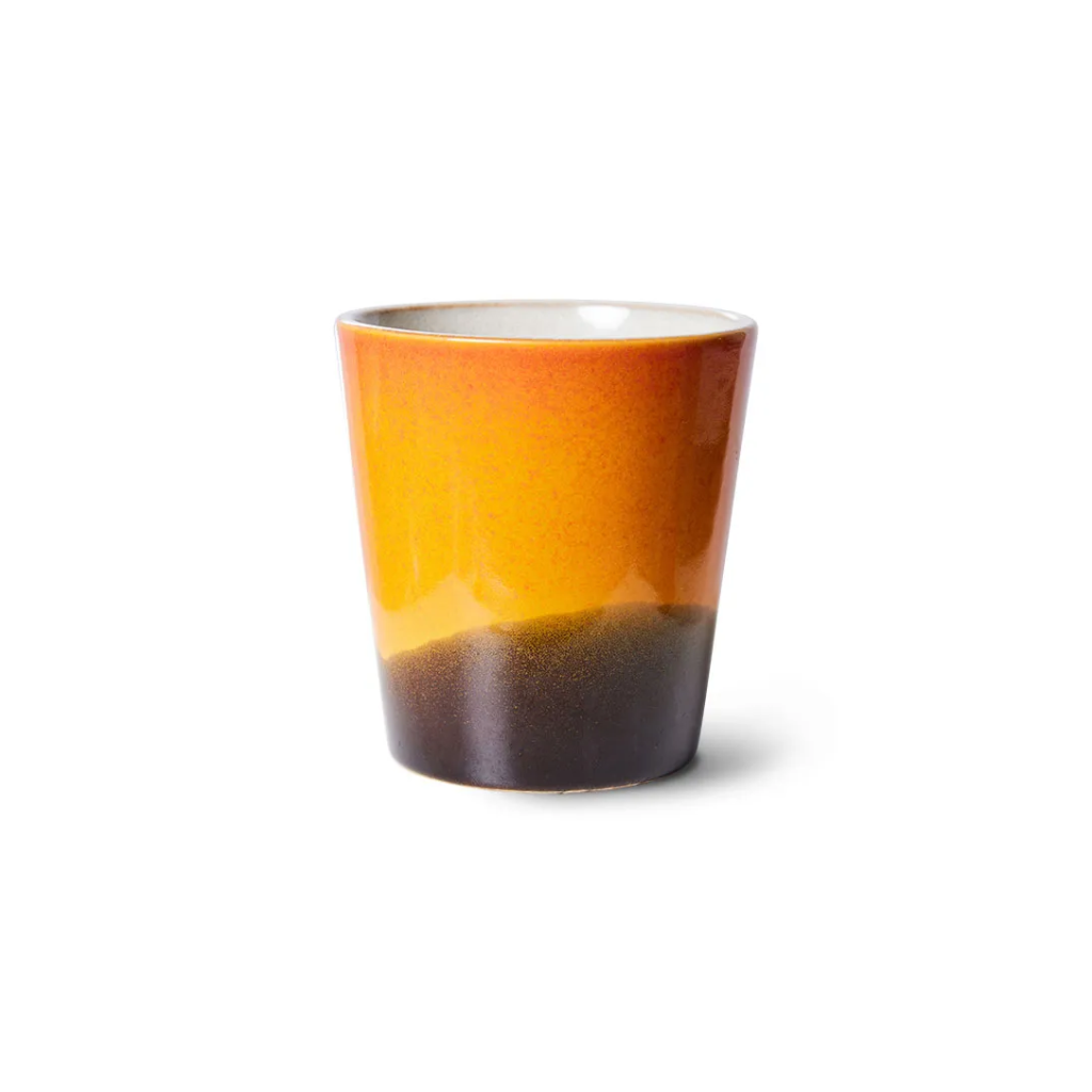 HKliving 70s Ceramics coffee mug Sunshine