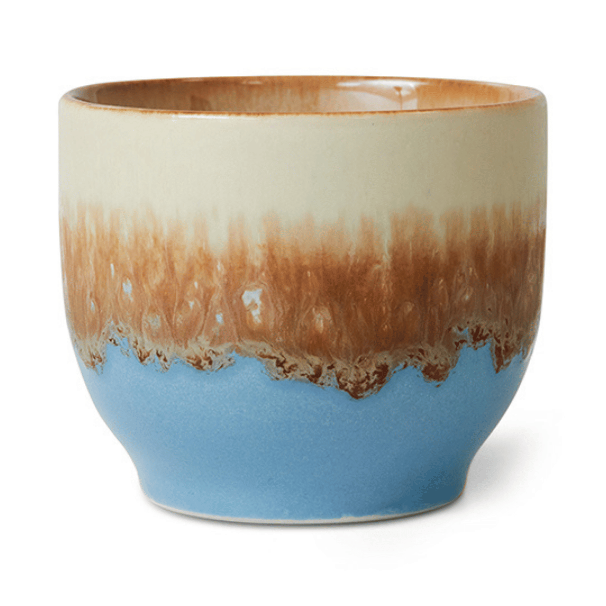 HKliving Koffiekopje 70's Ceramics Shores 0.25 L