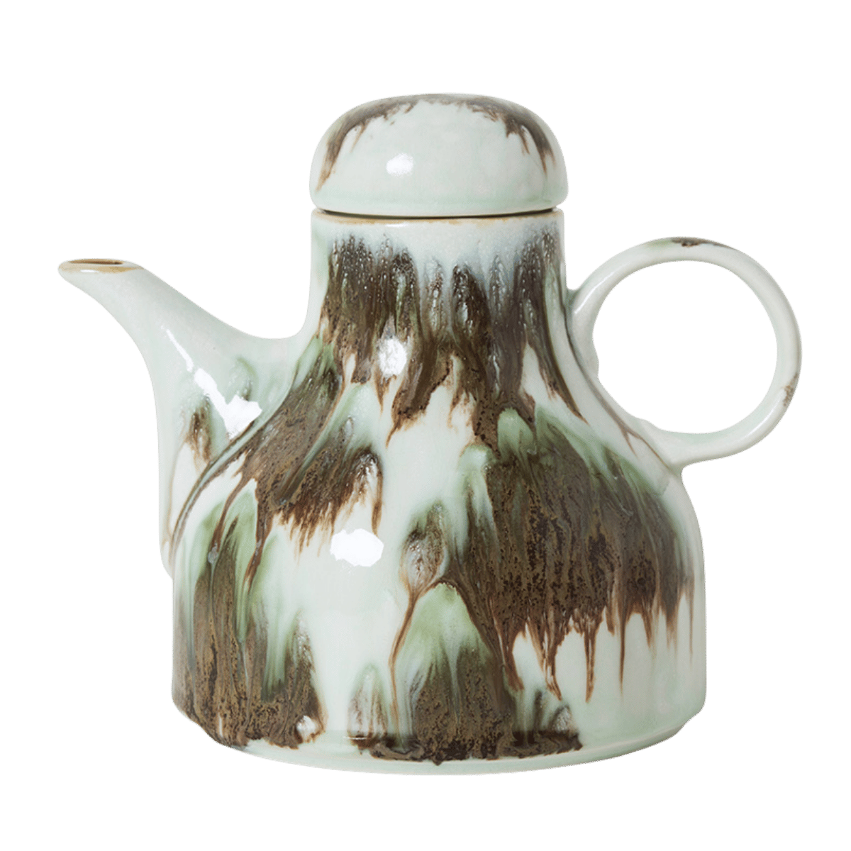 HKliving Theepot 70's Ceramics Tide 0.99 L