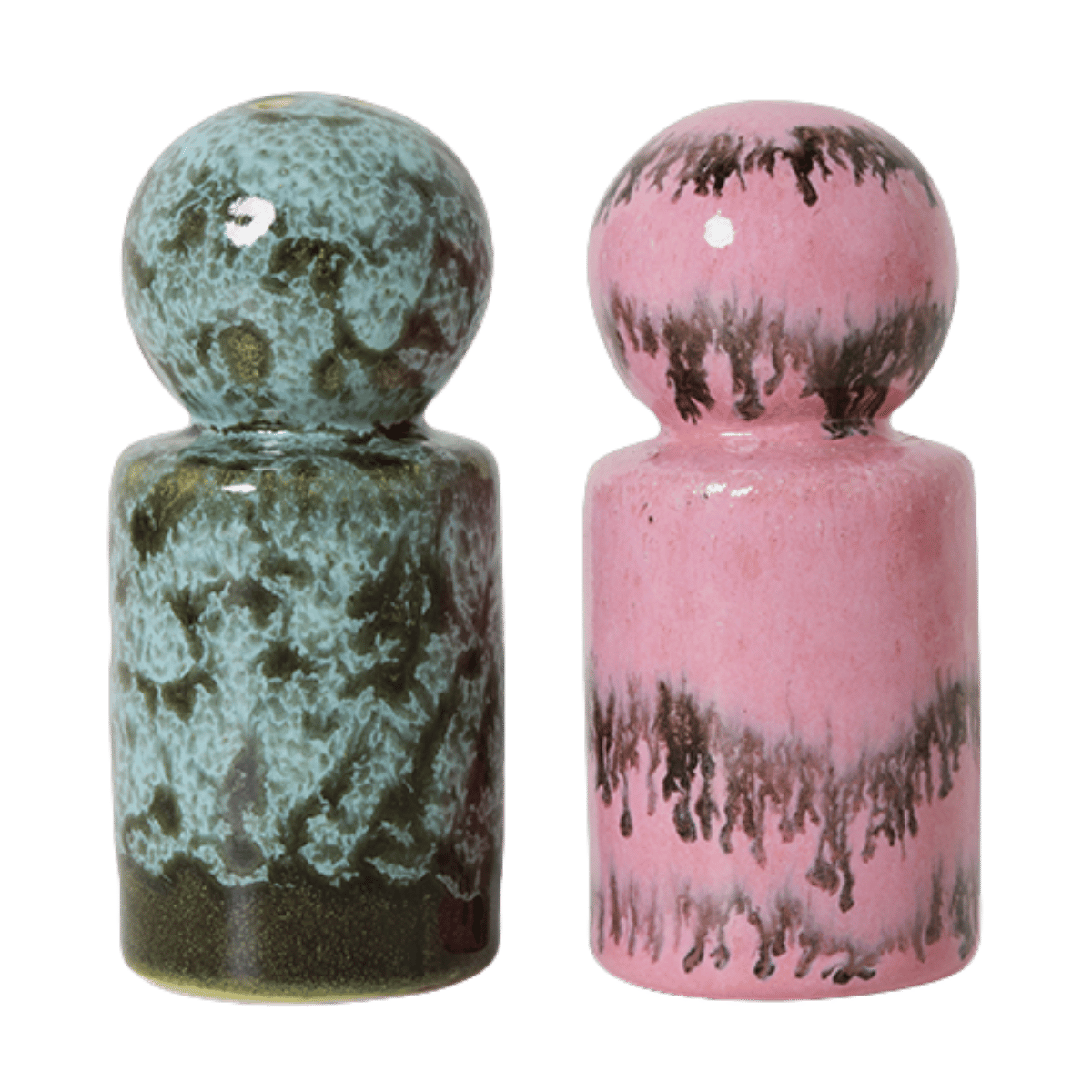 HKliving Peper- & Zoutstel Baroque 4.8 x 9.8 cm