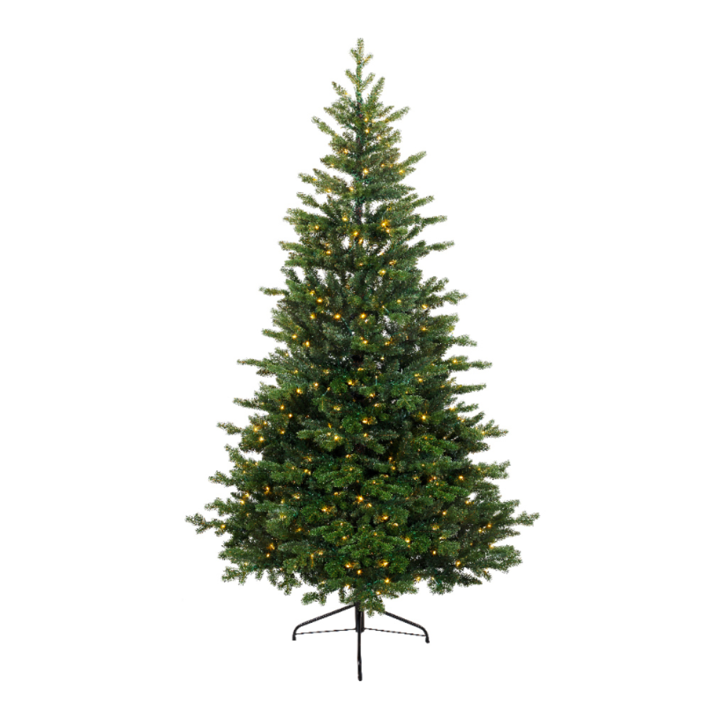 Everlands kunstkerstboom Allison met verlichting 180 x 111 cm