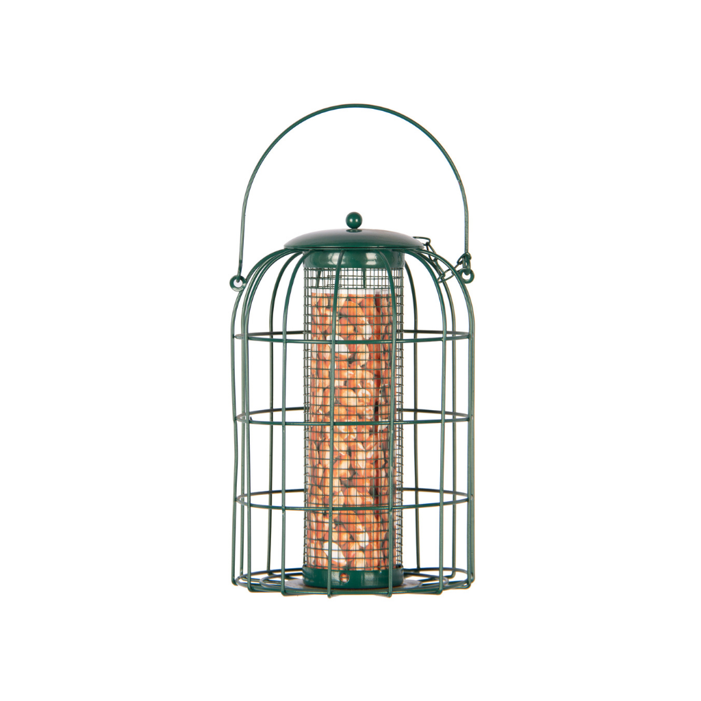 Metalen pindahouder D 17,5 x H 27 cm